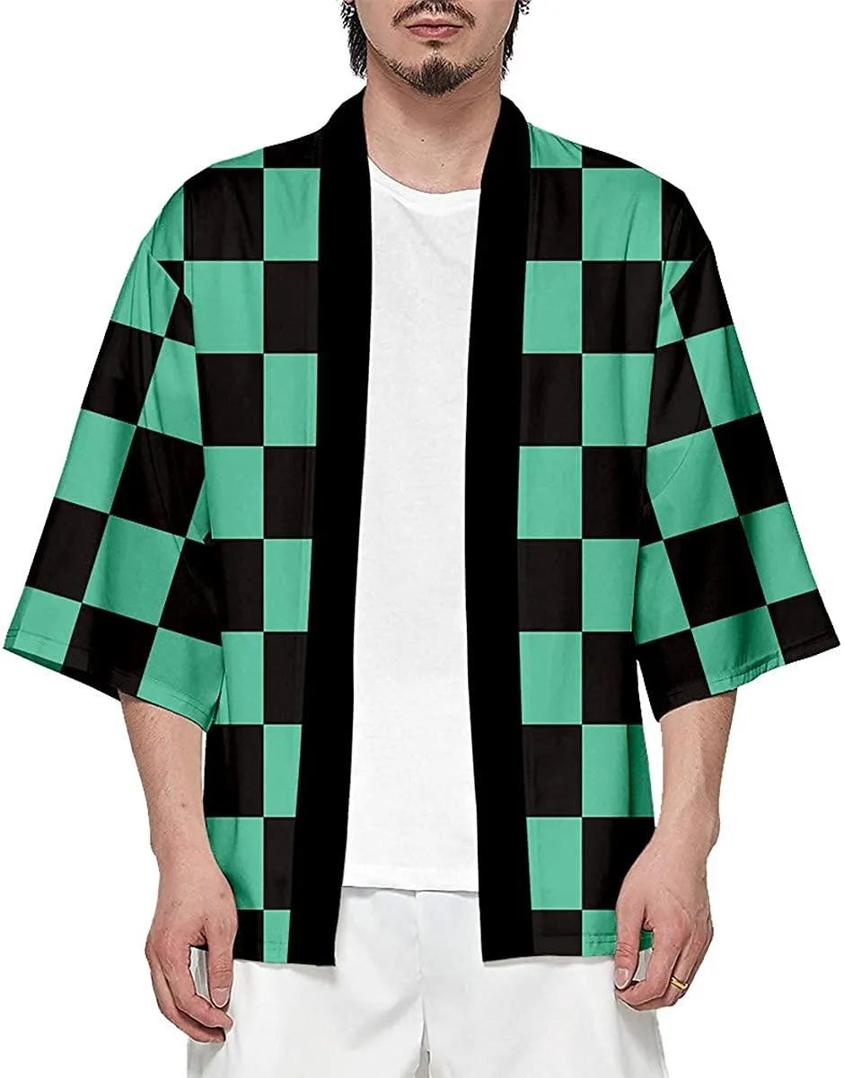 Demon Slayer Hashira Kimono – Premium Japanese Costume Robe Kimono Halloween Costume for Unisex Adult