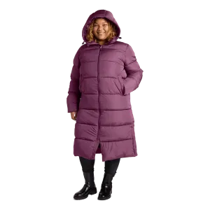 Deyna Reco Coat Red Plum