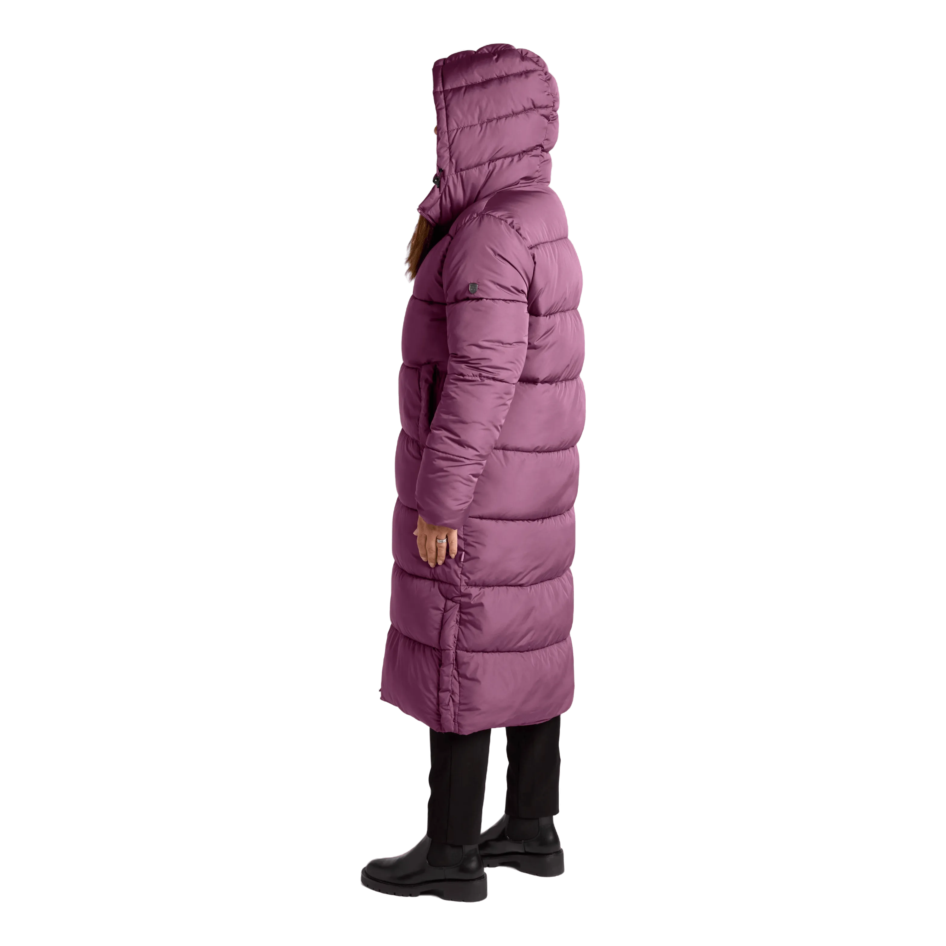Deyna Reco Coat Red Plum