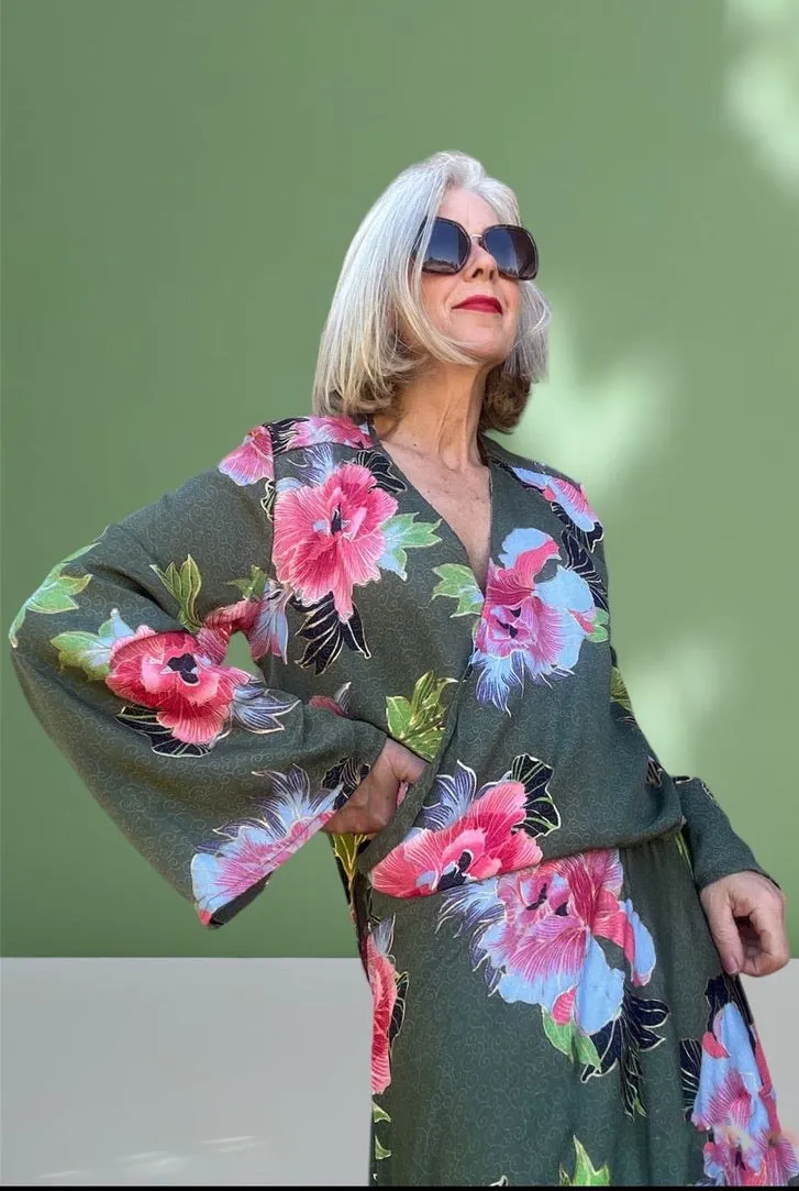 Emi Crossover Blouse