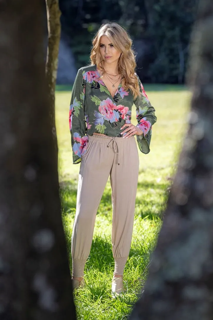 Emi Crossover Blouse