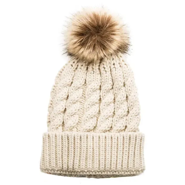 Emma Pom-Pom Knitted Hats