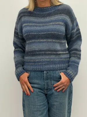 EMME Navy Stripe Sweater