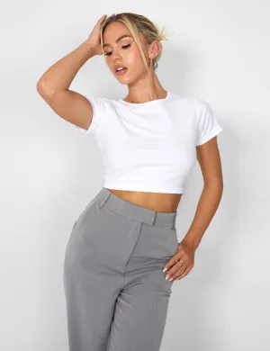 FITTED TSHIRT WHITE