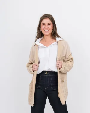 Francine Slouchy Sweater - Khaki