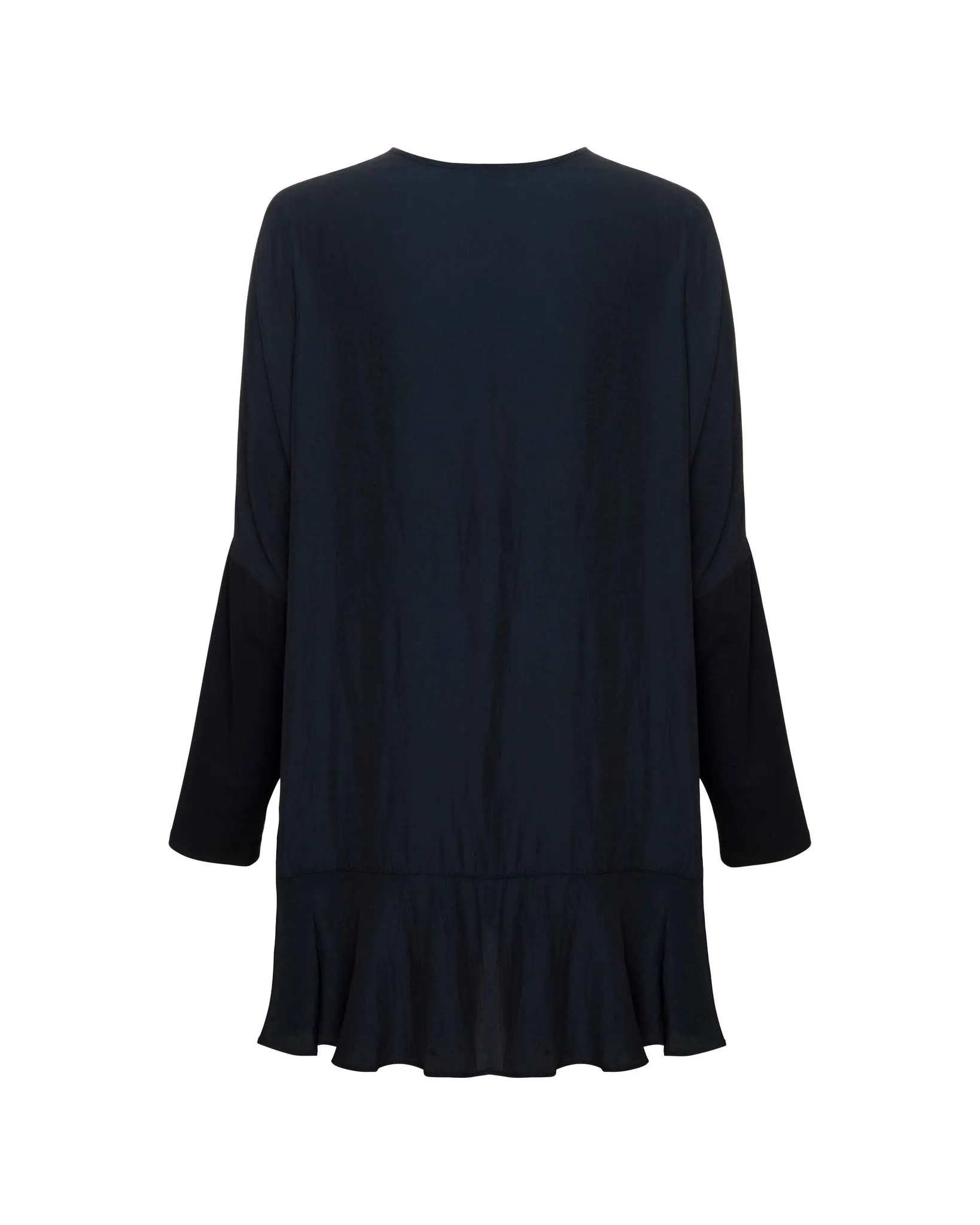 Frill Edge Overshirt- String