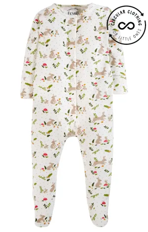 Frugi Lovely Babygrow - Winter Tales