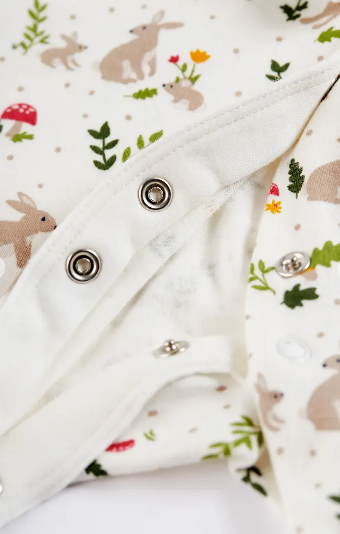 Frugi Lovely Babygrow - Winter Tales