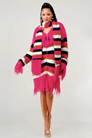 Get Glammed- Cardigan Skirt gtSet
