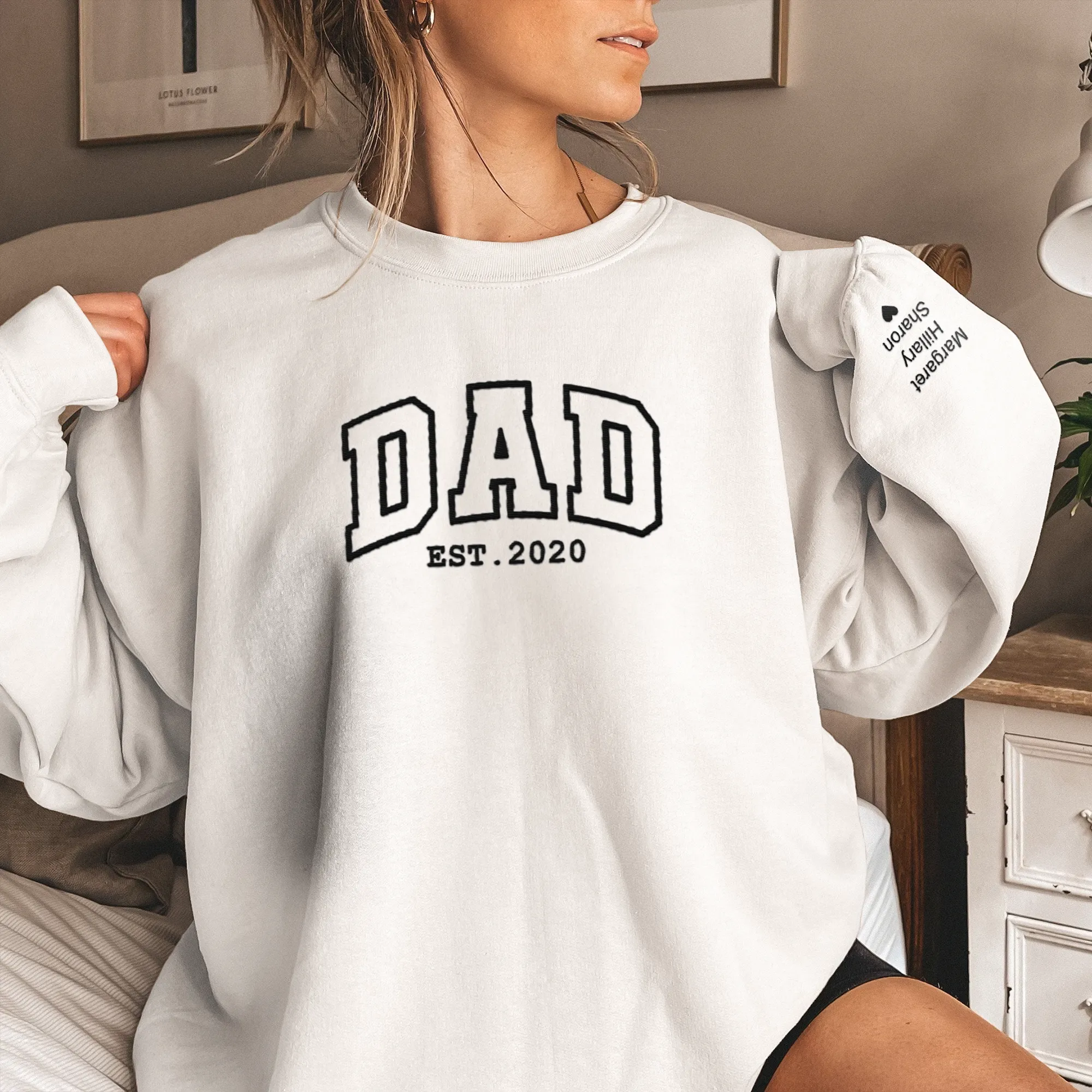 Gift For Family - Personalized Embroidered Shirt