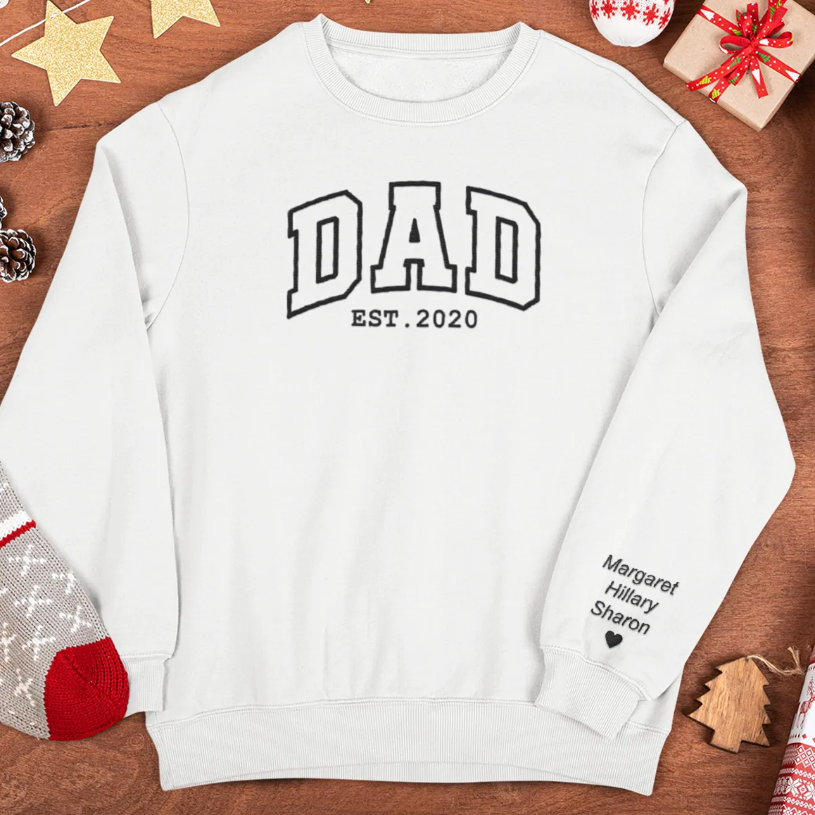 Gift For Family - Personalized Embroidered Shirt