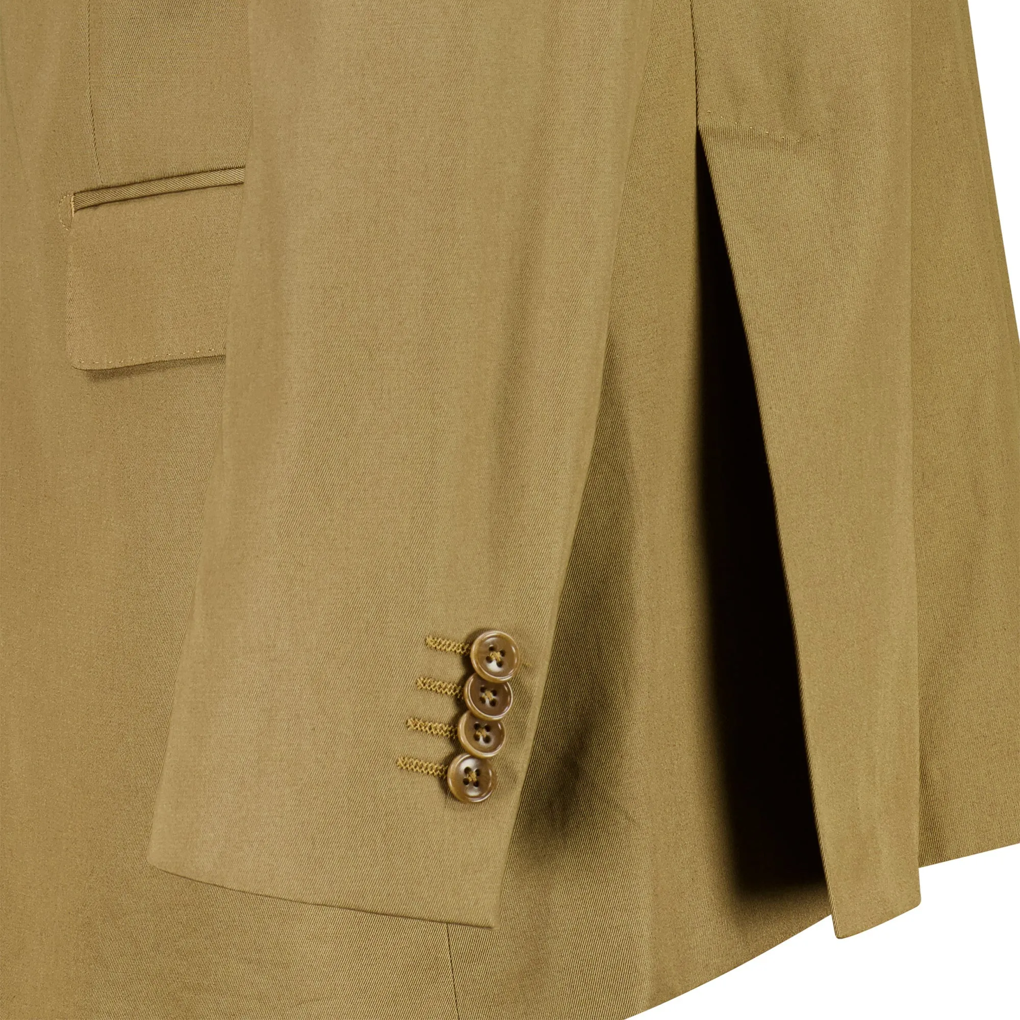 HENRY SARTORIAL Parma Cotton Blazer CAMEL REG