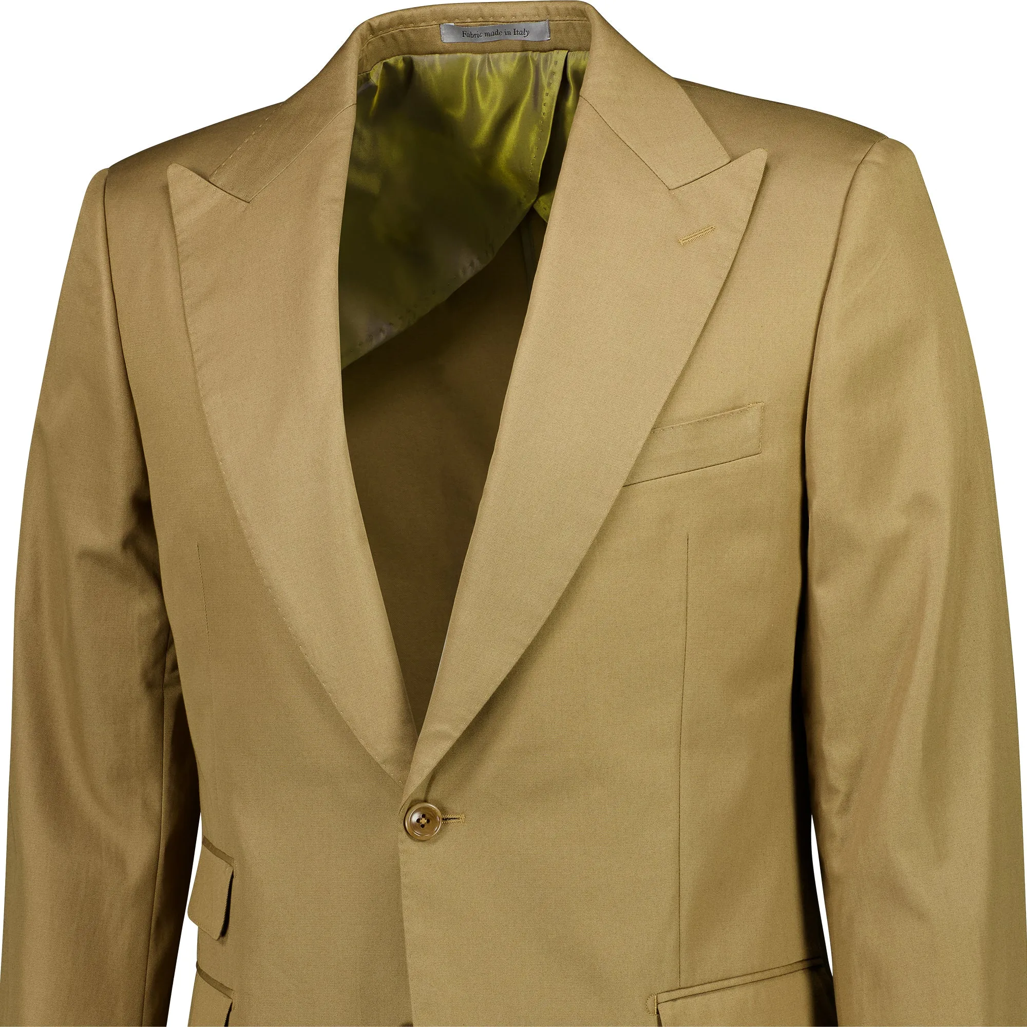 HENRY SARTORIAL Parma Cotton Blazer CAMEL REG