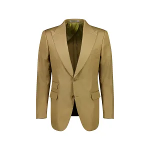 HENRY SARTORIAL Parma Cotton Blazer CAMEL REG