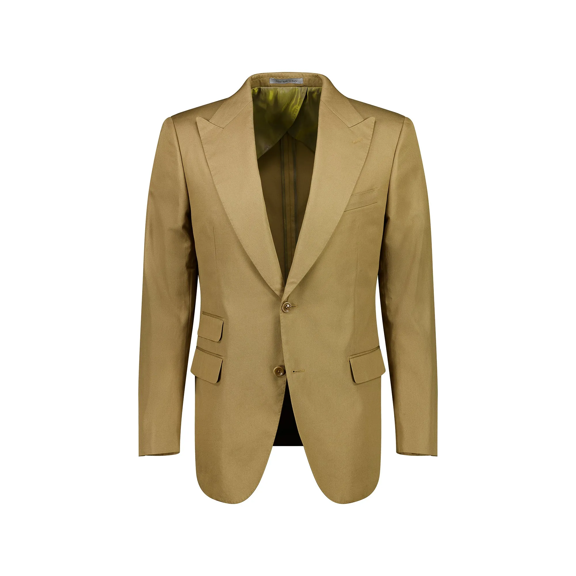 HENRY SARTORIAL Parma Cotton Blazer CAMEL REG