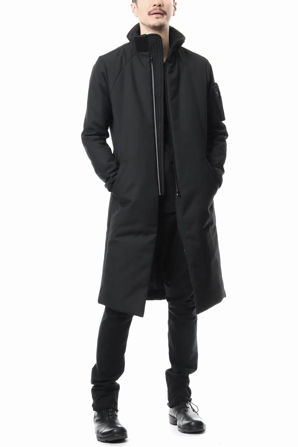 High Neck Down Coat (THIN DOWN)