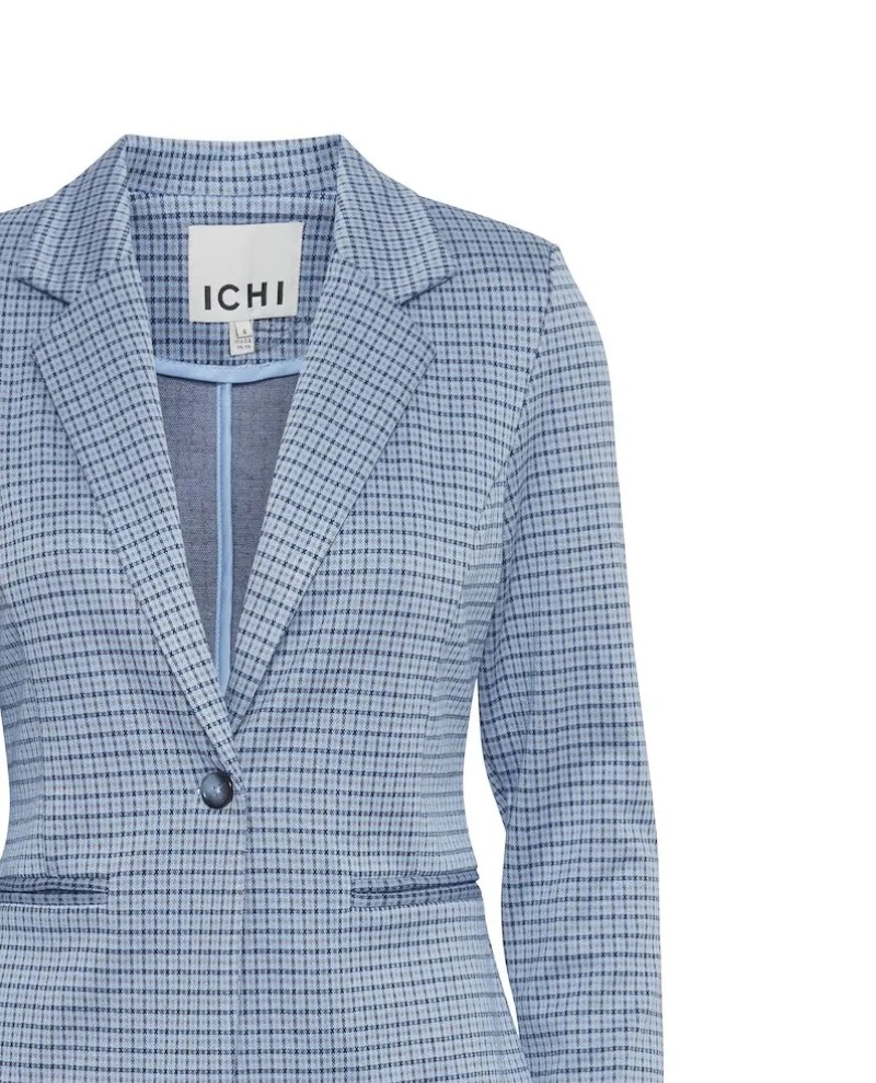 Ichi Kate Cameleon Blue Della Blazer
