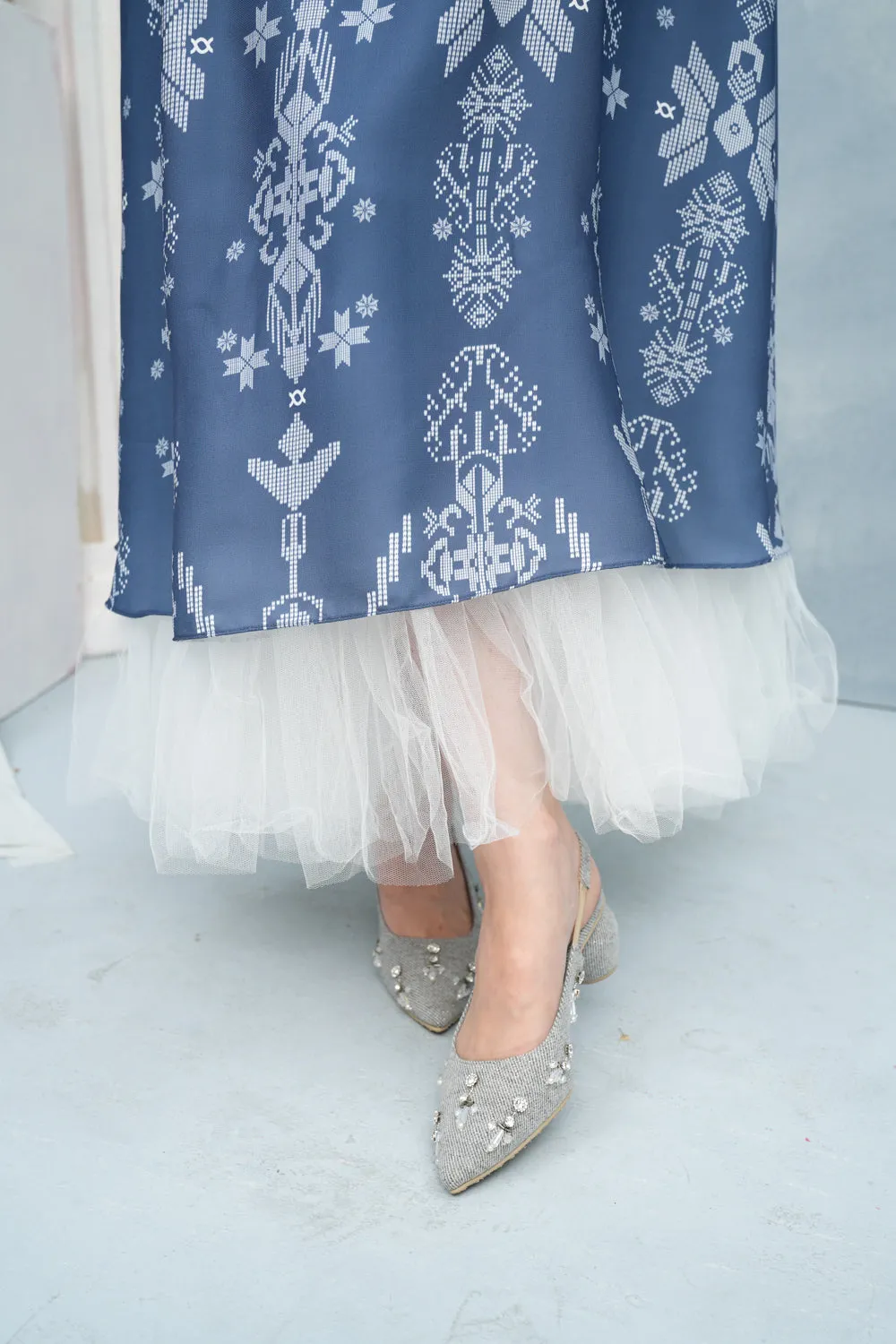 Lingga Dress (Minor) Biru Nila