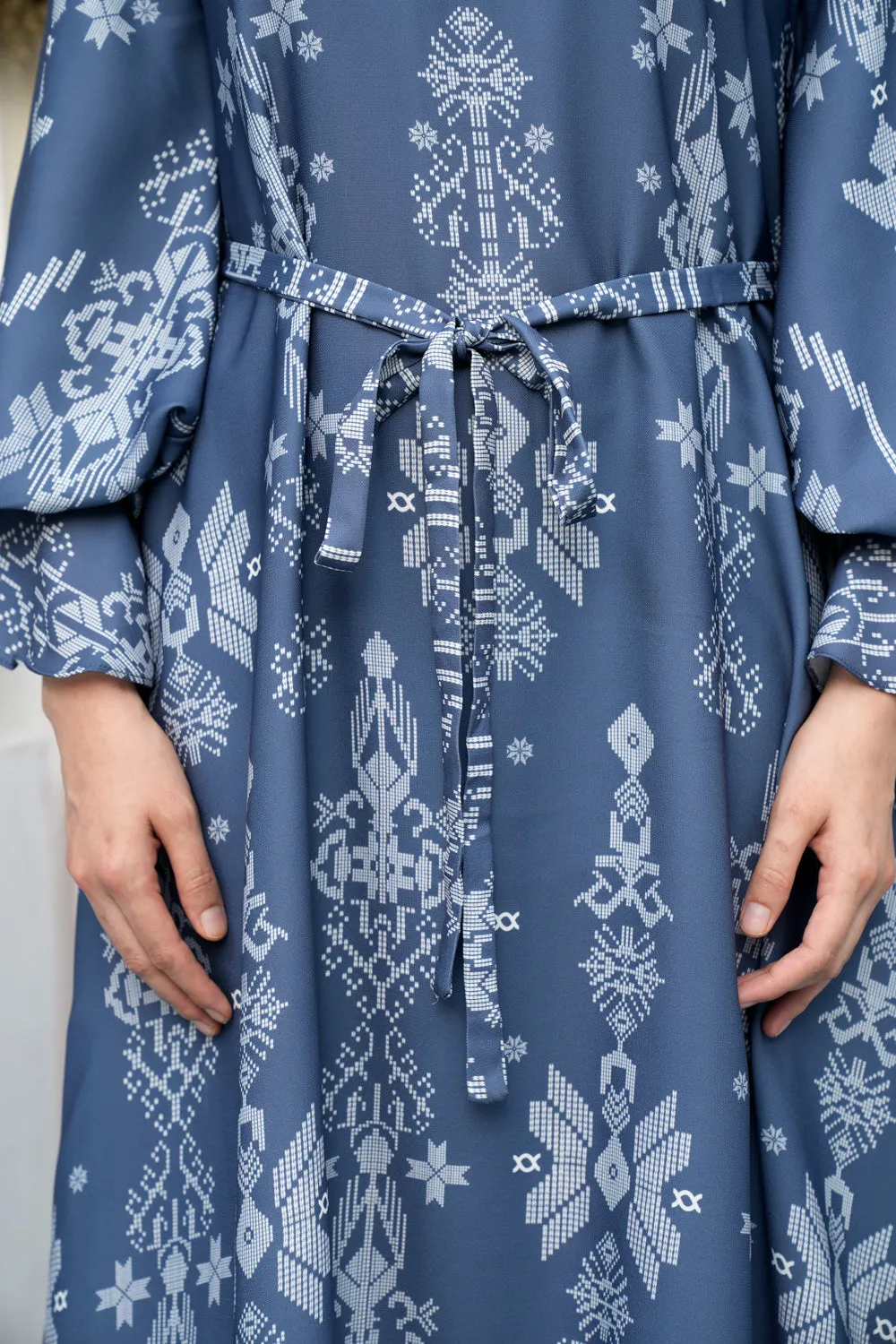 Lingga Dress (Minor) Biru Nila