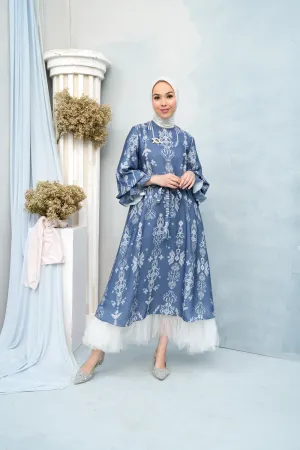 Lingga Dress (Minor) Biru Nila