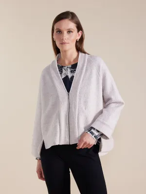 Long Sleeve Boiled Wool Jacket