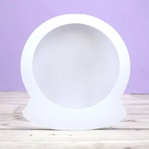 Luxury Shaped Card Blanks & Envelopes - Snow Globe