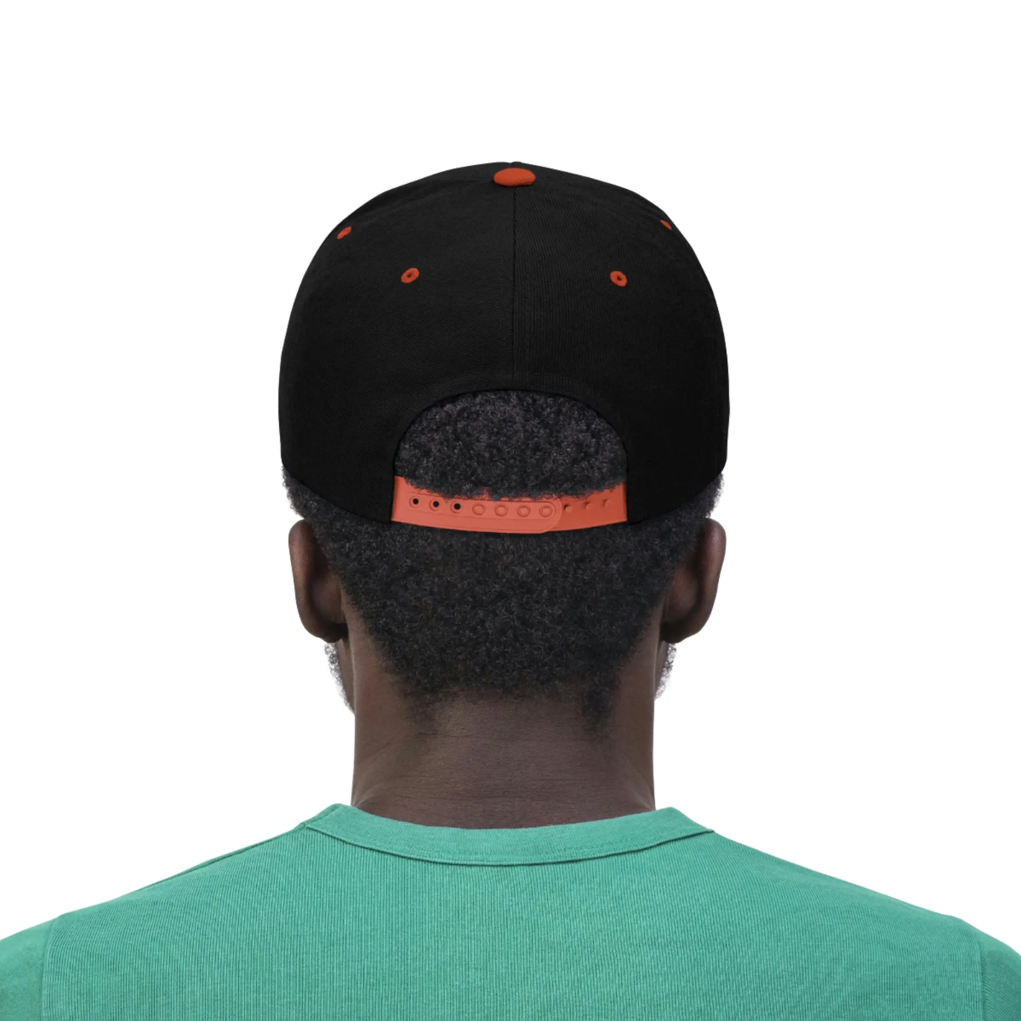 Mandala wheel Flat Bill Hat