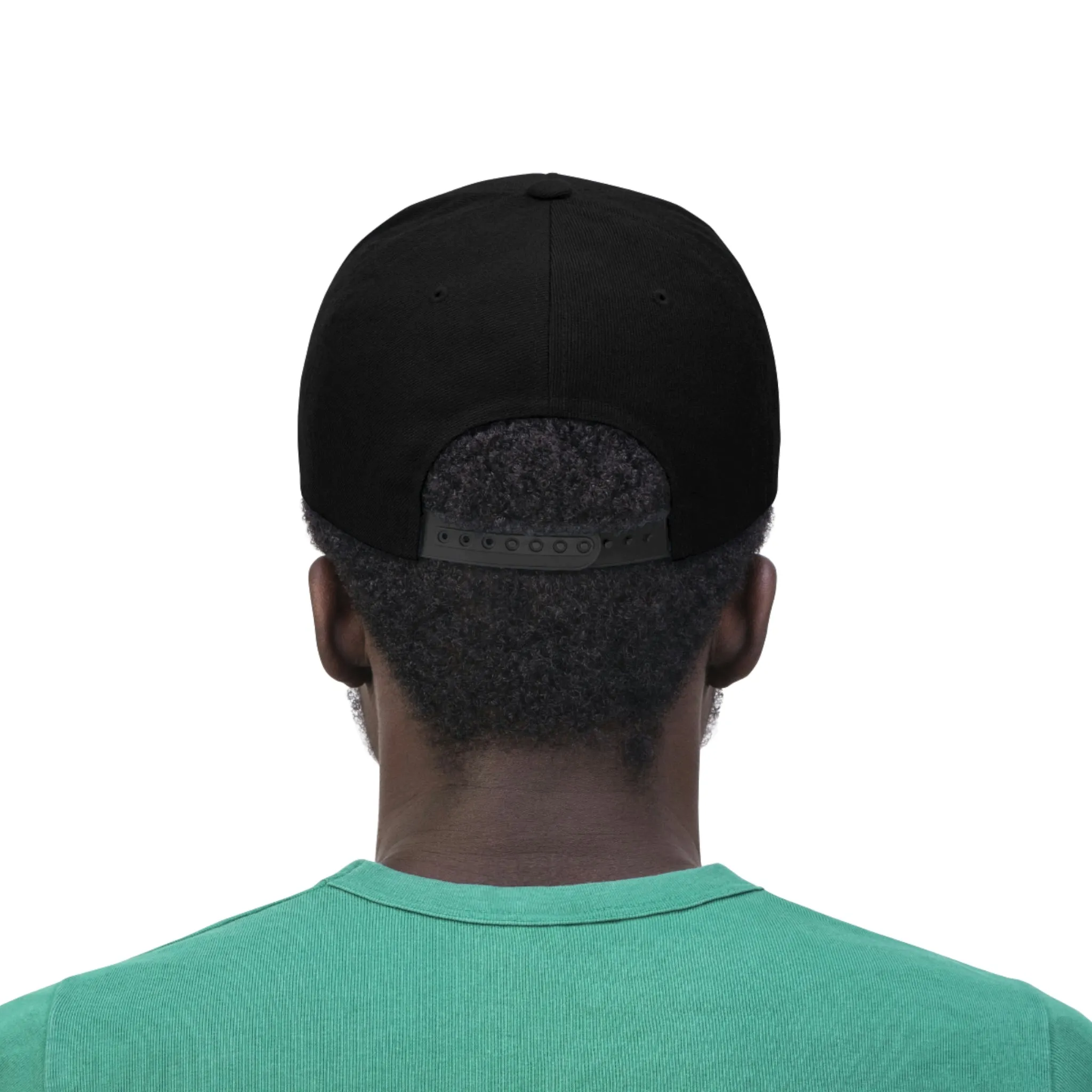 Mandala wheel Flat Bill Hat