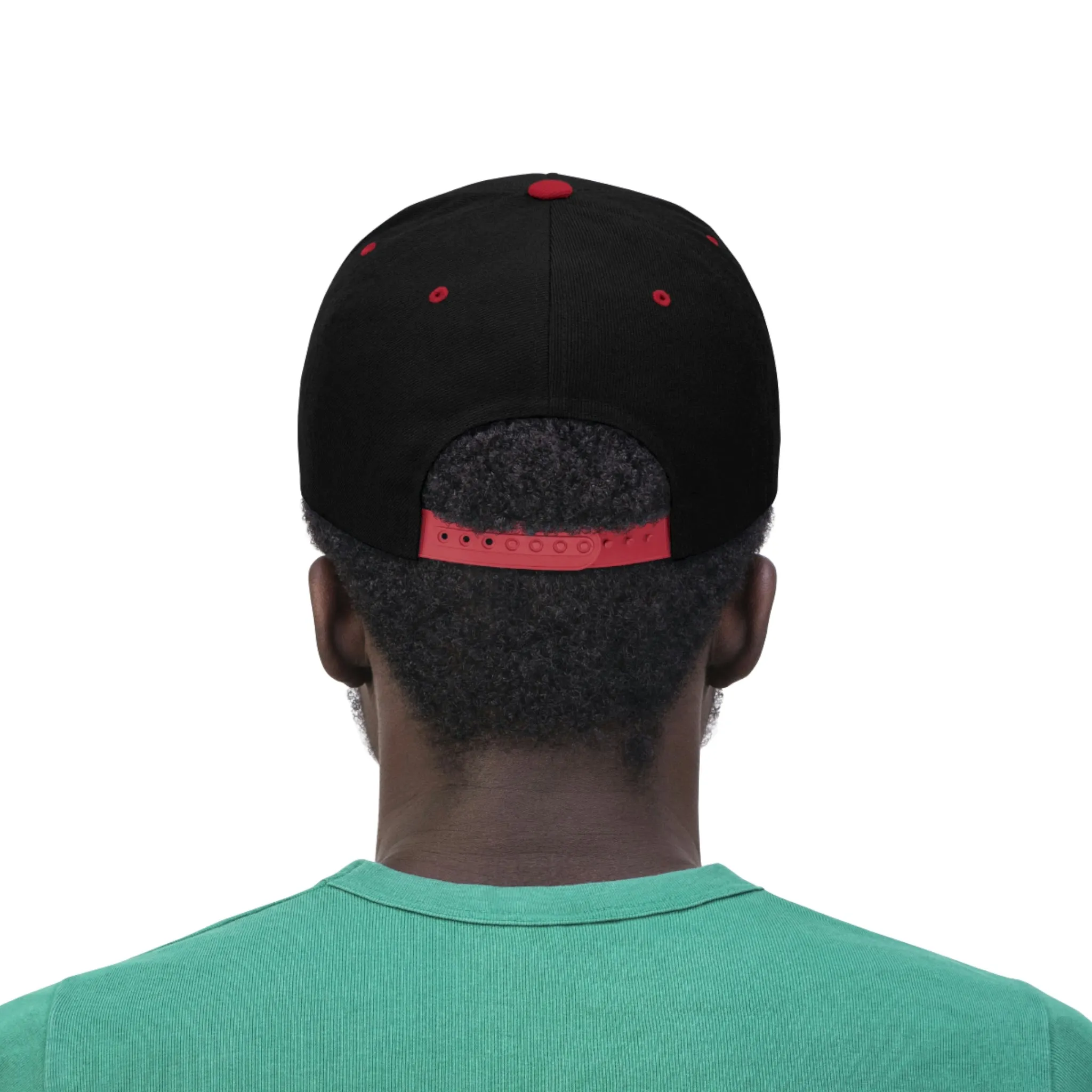 Mandala wheel Flat Bill Hat