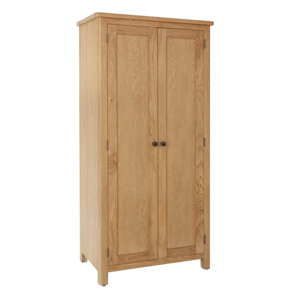Manor Collection Radstock 2 Door Full Hanging Wardrobe