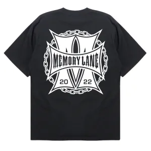 Memory Lane M Patch Tee (Vintage Black)