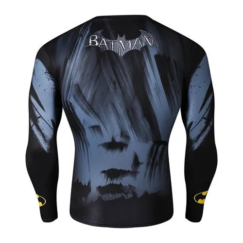 Men's Batman Compression Long Shirt