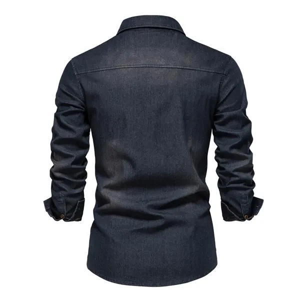 MEN'S VINTAGE DENIM SHIRT 55864663X