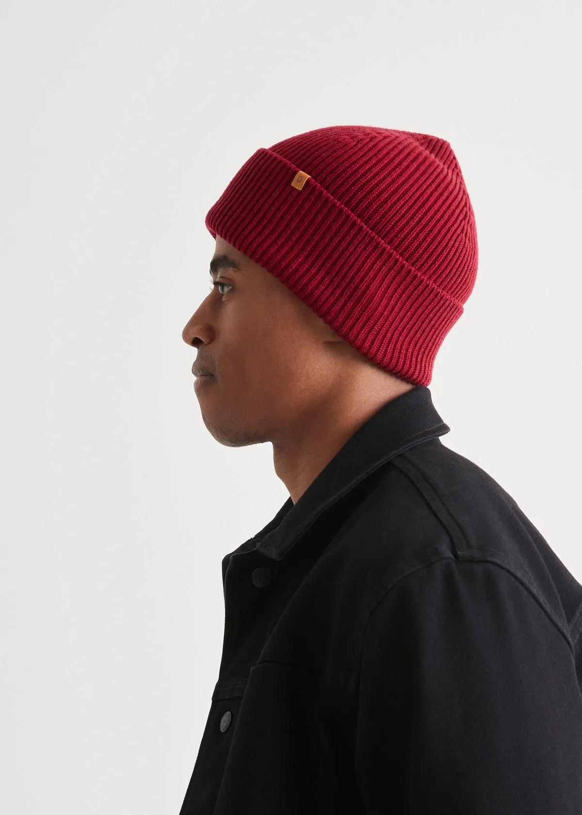 Merino Wool Toque - Merlot