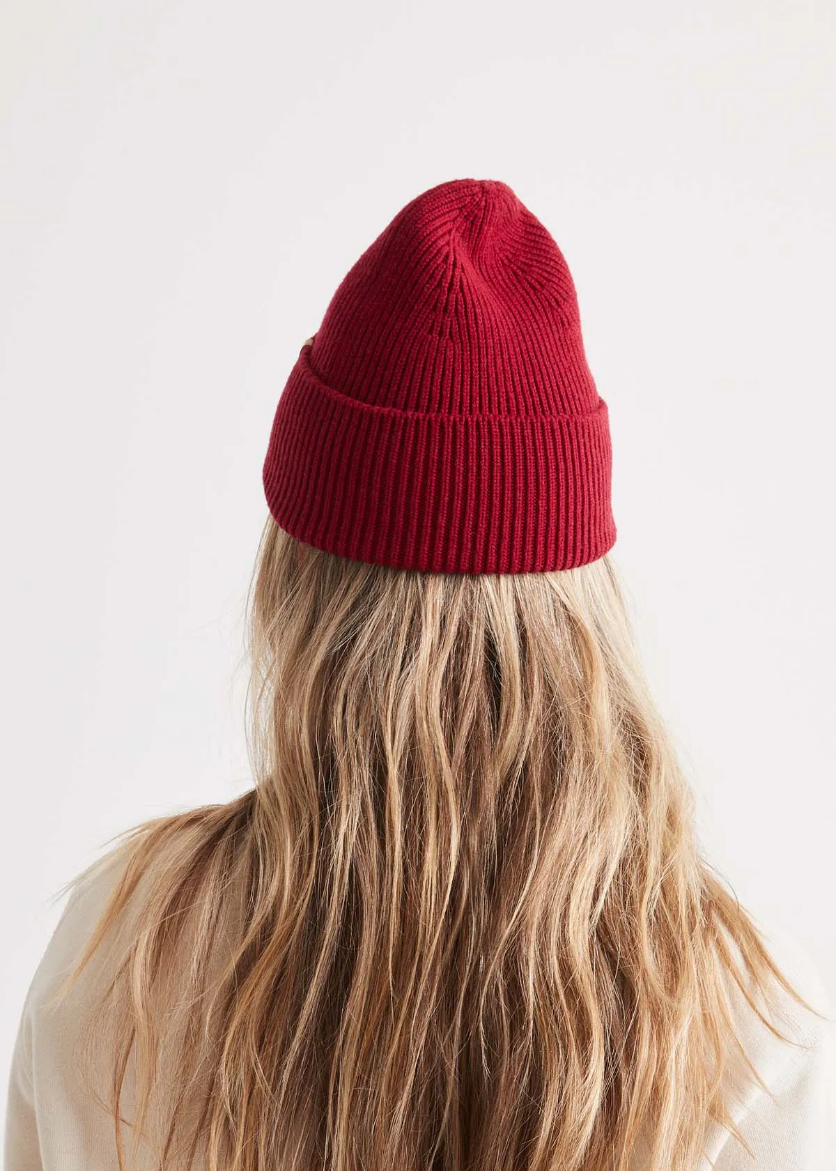 Merino Wool Toque - Merlot