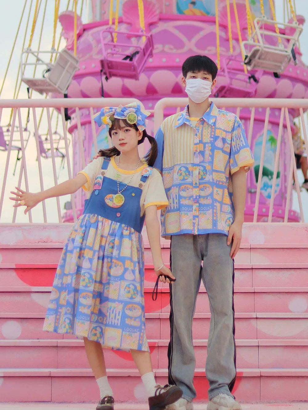 Miss Point~Daisy Lemon~Daily Lolita Short Sleeve Shirt Customized