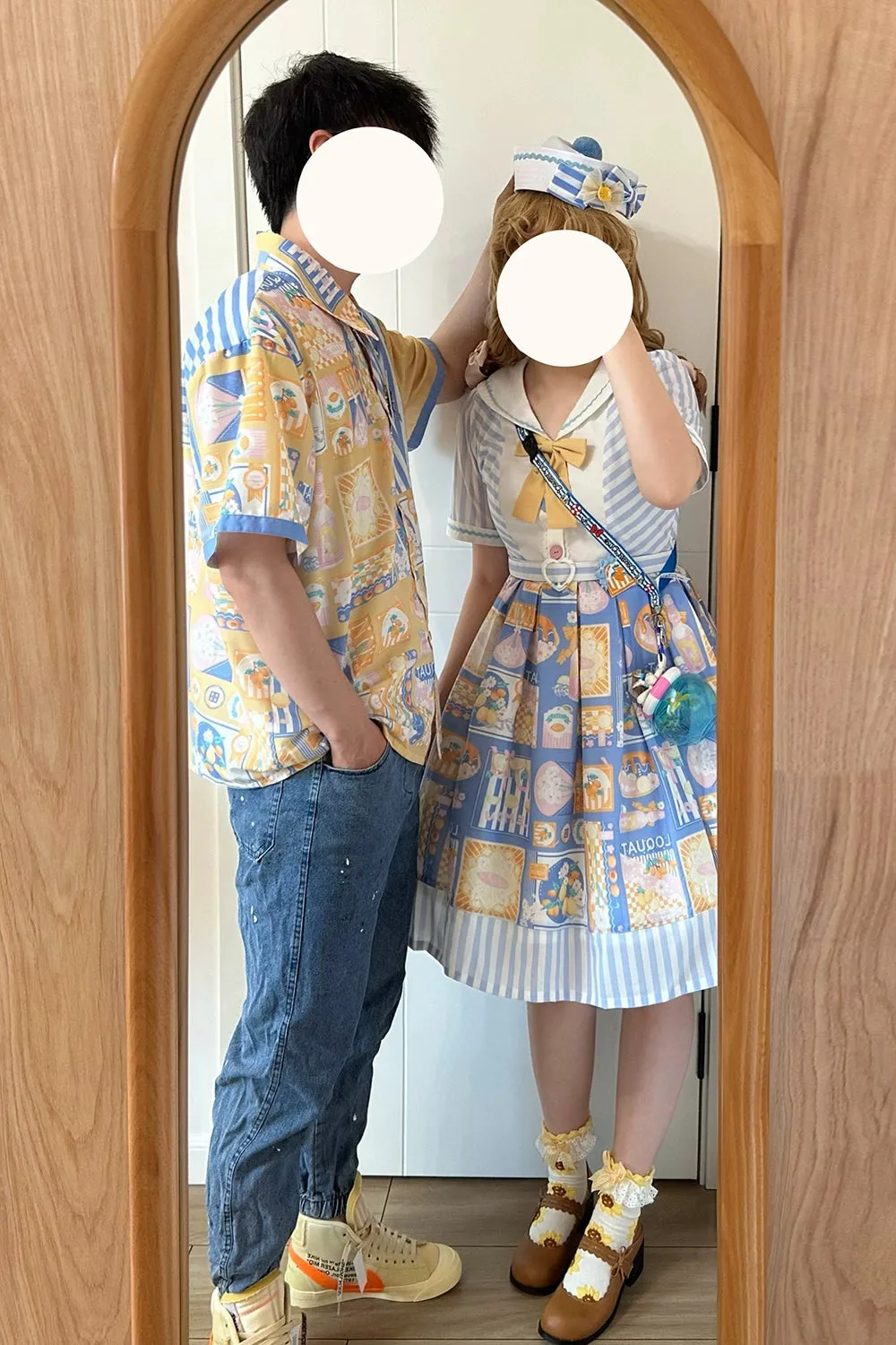 Miss Point~Daisy Lemon~Daily Lolita Short Sleeve Shirt Customized