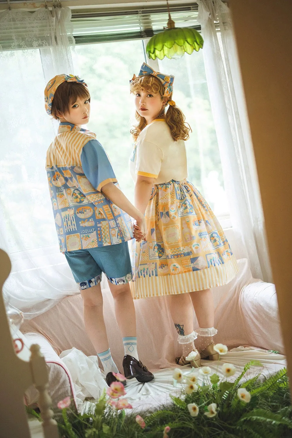 Miss Point~Daisy Lemon~Daily Lolita Short Sleeve Shirt Customized
