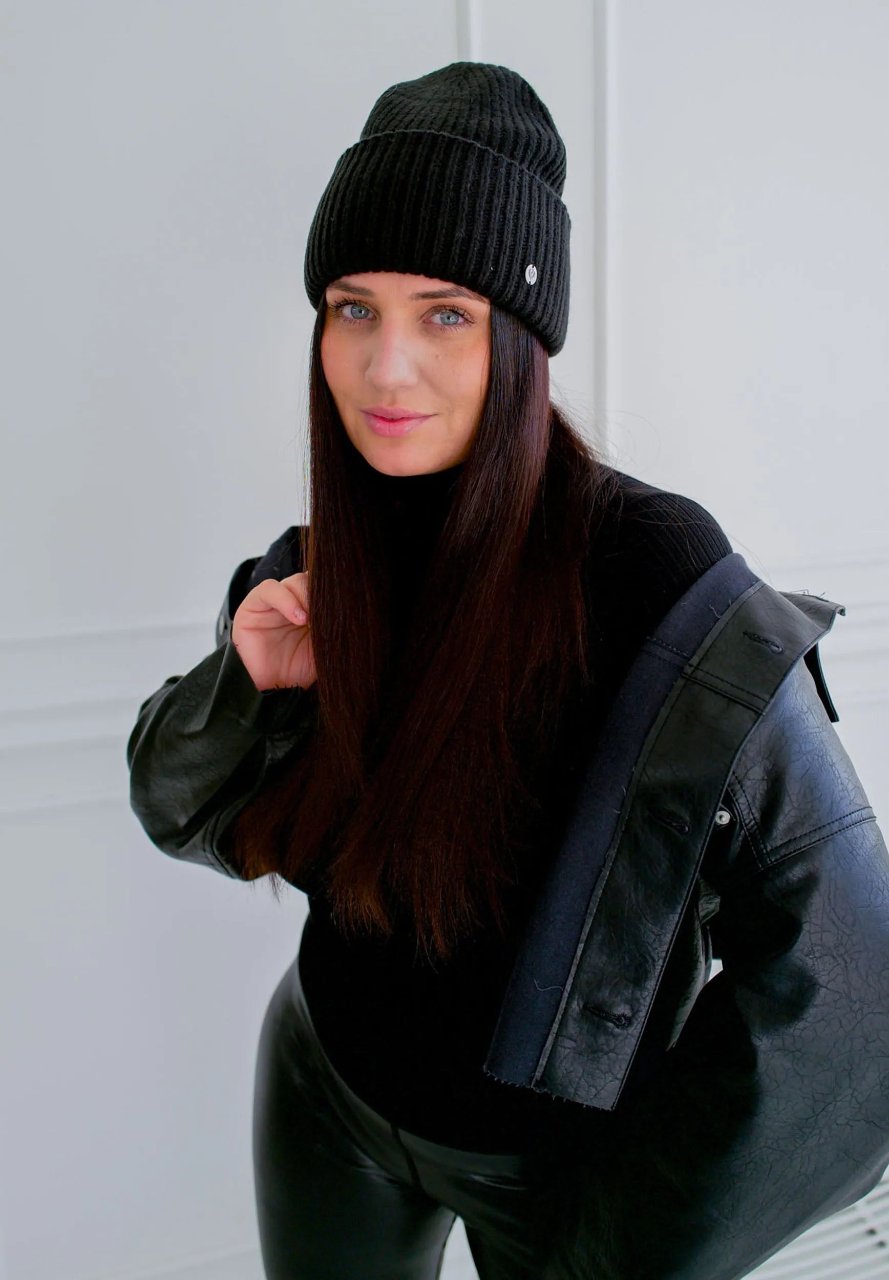 Mélange Knit Beanie