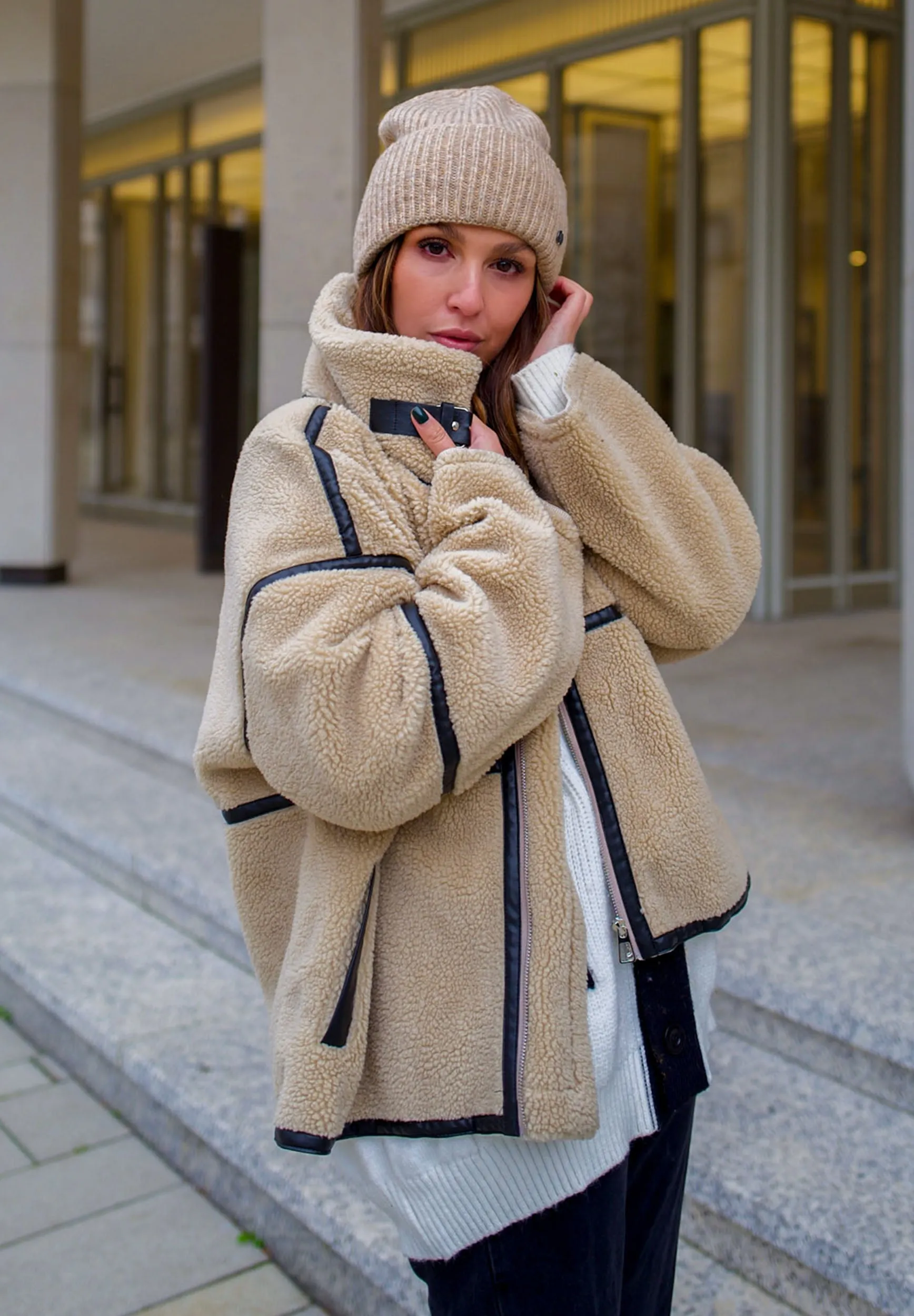 Mélange Knit Beanie