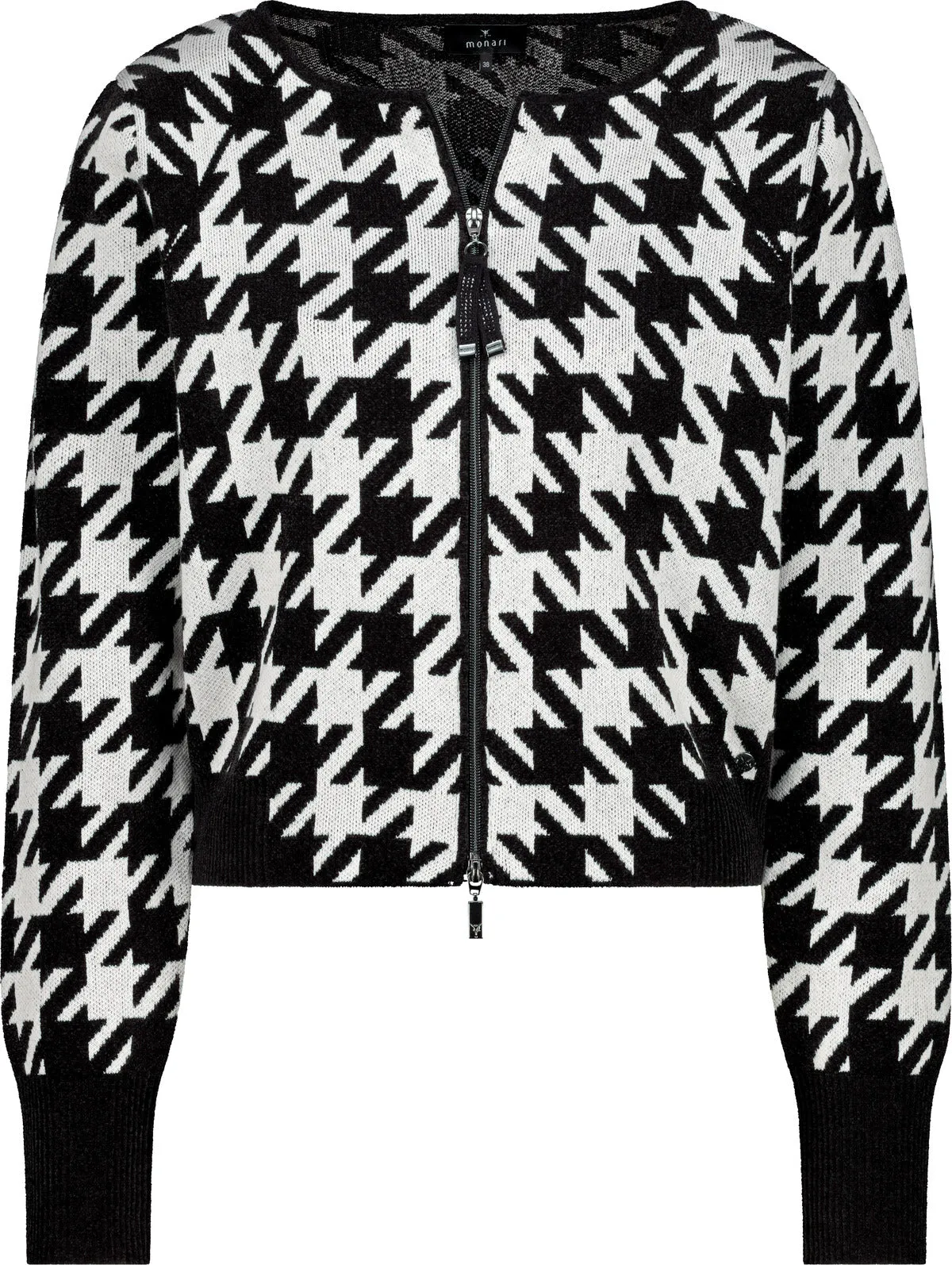 MONARI Pattern Knit Jacket