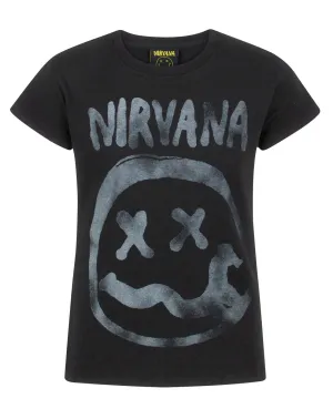 Nirvana Smiley Logo Girl's T-Shirt
