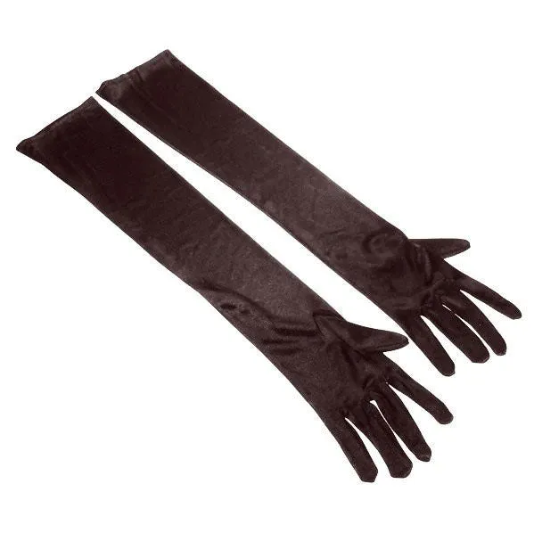 Old Money Aesthetic Satin Gloves