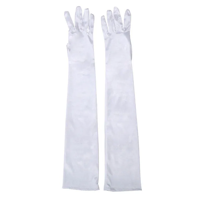 Old Money Aesthetic Satin Gloves