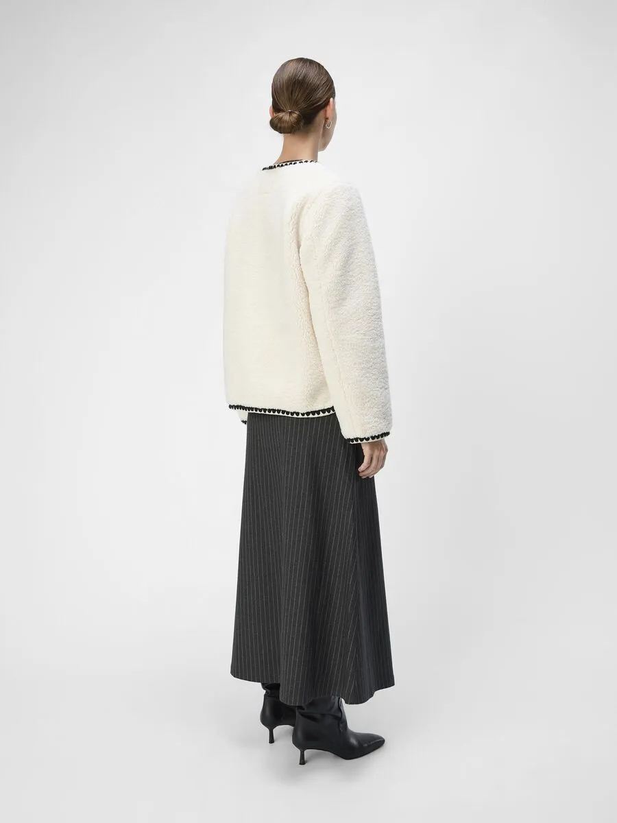 Pauline Teddy Jacket (White Sand)