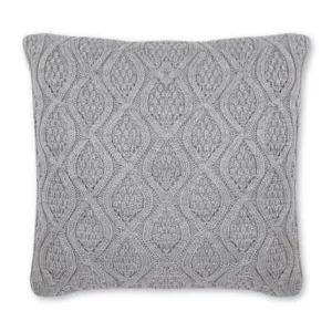 Payton Knitted Steel Cushion