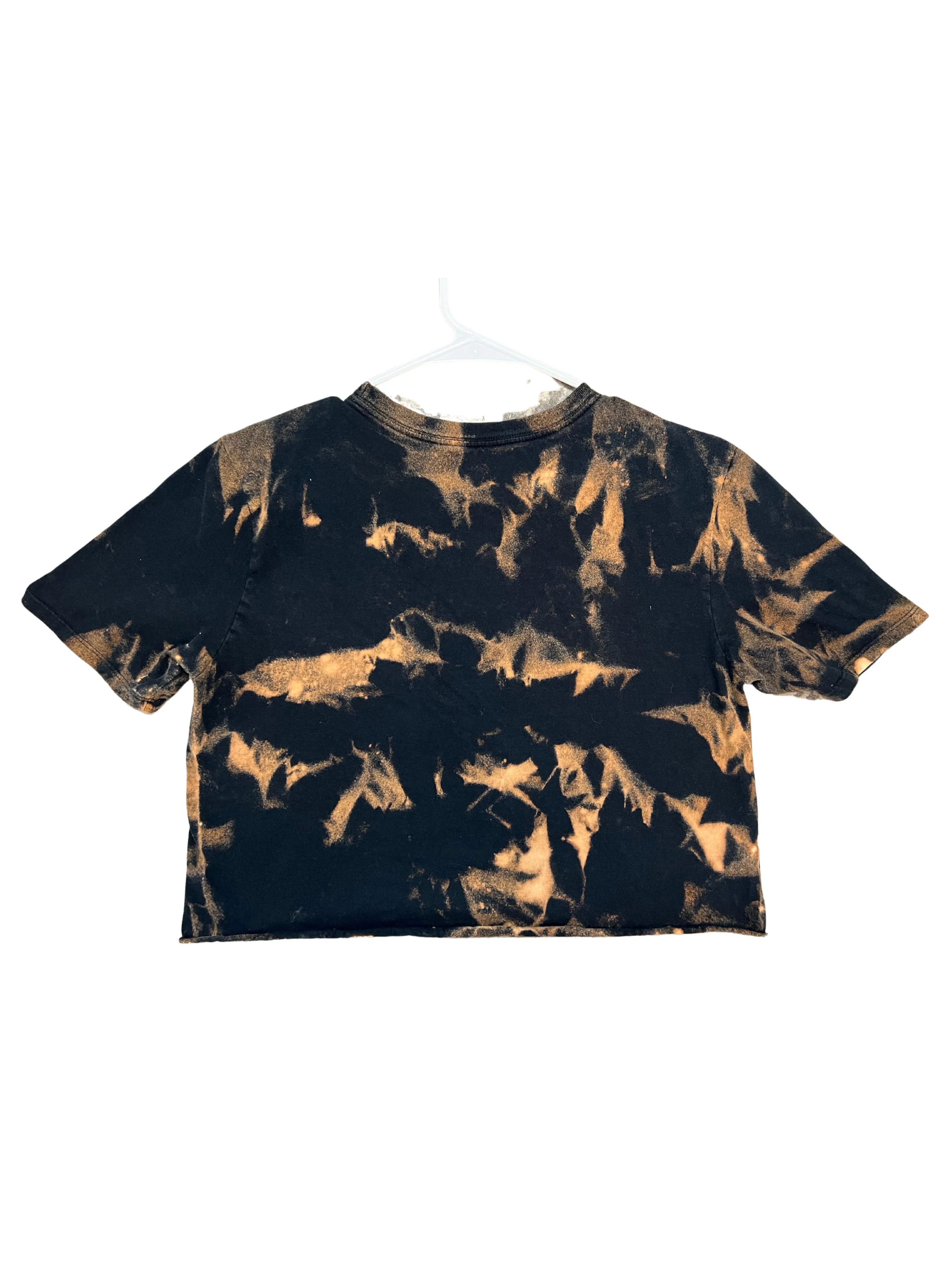 Purdue University Bleached & Cropped Shirt