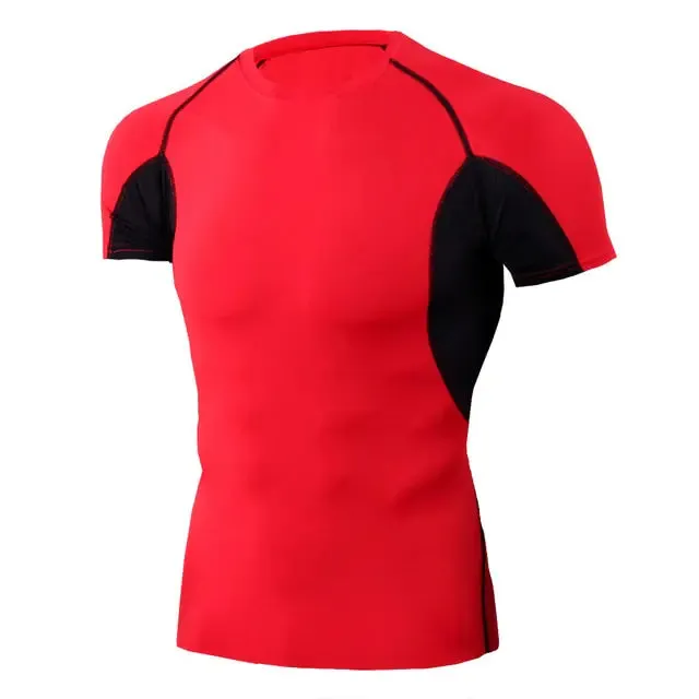 Quick-Dry Men's Running Shirt - Moisture-Wicking Athletic Wear for Triathletes