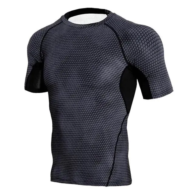 Quick-Dry Men's Running Shirt - Moisture-Wicking Athletic Wear for Triathletes