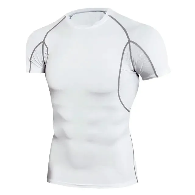Quick-Dry Men's Running Shirt - Moisture-Wicking Athletic Wear for Triathletes